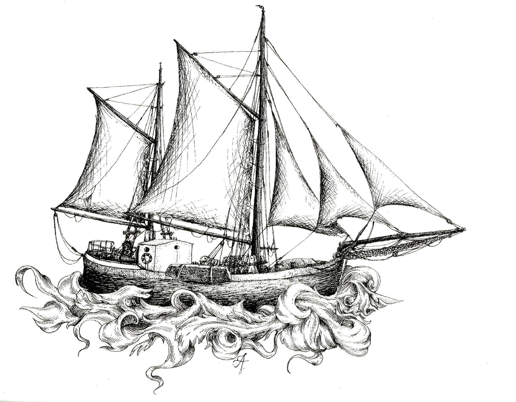 Windsbraut in Tinte (Adrian Herzig)