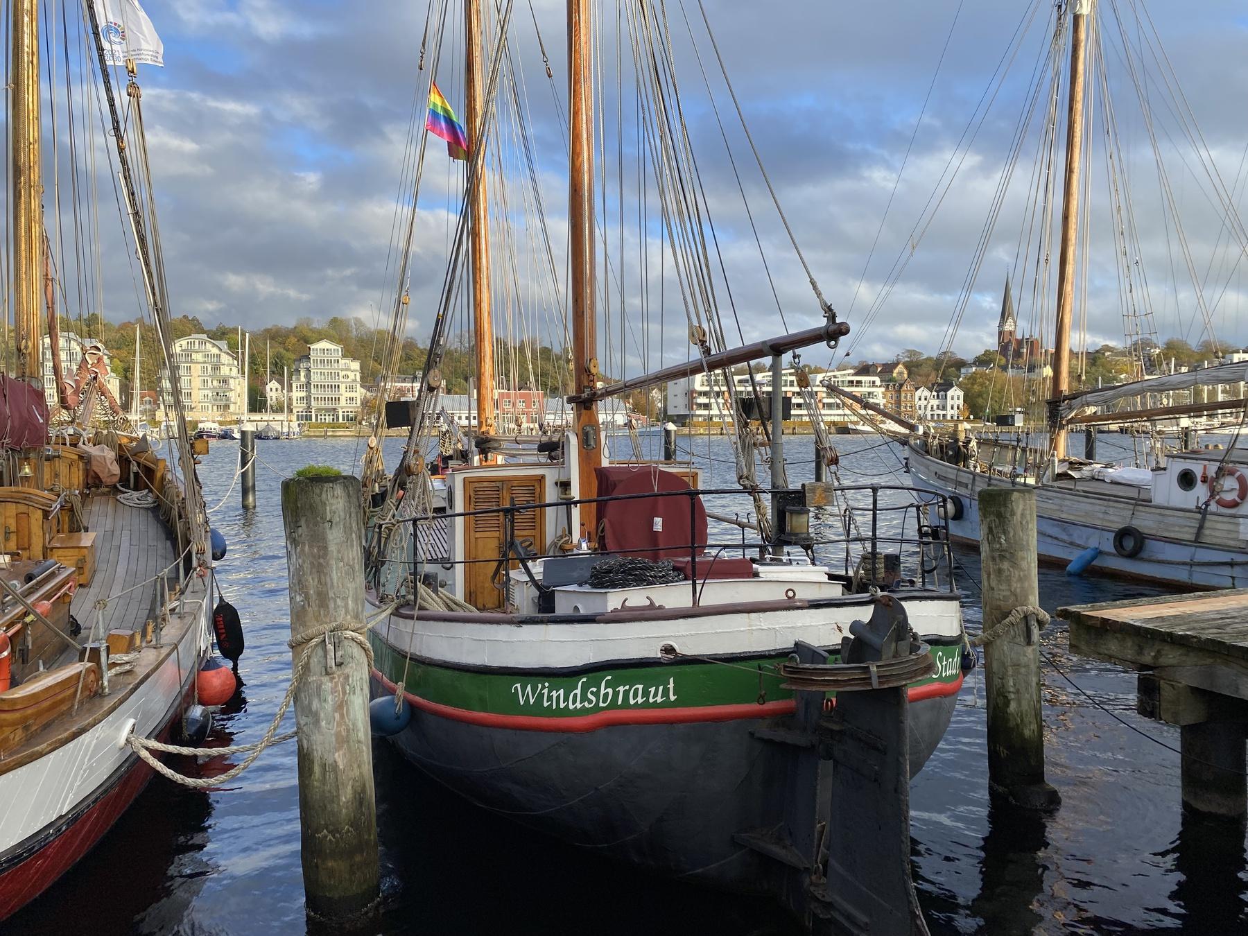Windsbraut in Flensburg